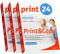 print24 Druckerpapier Kopierpapier 500-150000 Blatt A4 80g Premium Weiß Testsieger PEFC (1.500 Blatt)