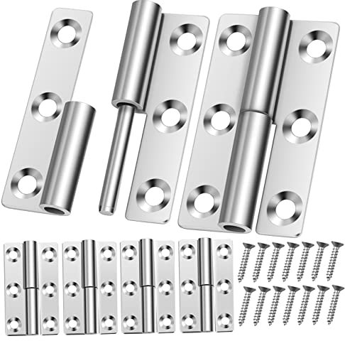 DIYEAH 1 Ensemble De Charnières De Porte Pour Fenêtre Charnières En Acier Inoxydable Charnières De Volet Extérieur Charnières De Fenêtre Charnières Pour Portes Charnières