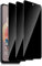 Xunzii Protector de Pantalla de Privacidad Cobertura Completo Compatible con Xiaomi Redmi Note 12 5G/4G, [Sin Burbujas] Anti Espía Alta Sensibilidad Cristal Vidrio Templado [3 Piezas]