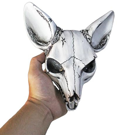 CASOME 3D-Tierkopf Wanddeko – Wandornament – Moderne Tierkopf-Skulptur – Kunststatue – Wohnaccessoires – Wanddekoration für Wohnzimmer