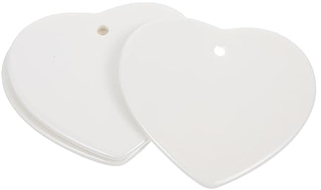 SOIMISS 3stücke Keramik Pendants Zum Aufhängen Blanko Bastelanhänger Für Diy Kreationen Handgemalte Basteltags Für Junge Mädchen Und Besondere Anlässe