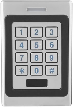 TIKATARER Keypad della Porta del Garage, di Controllo dell'accesso della Porta Kit Sicurezza Sicurezza Metal di Controllo dell'accesso della con una Garage Universale Keypad della per, Apri