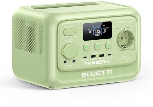 BLUETTI Elite 30 V2 Stazione di Energia Portatile (Verde Prato)
