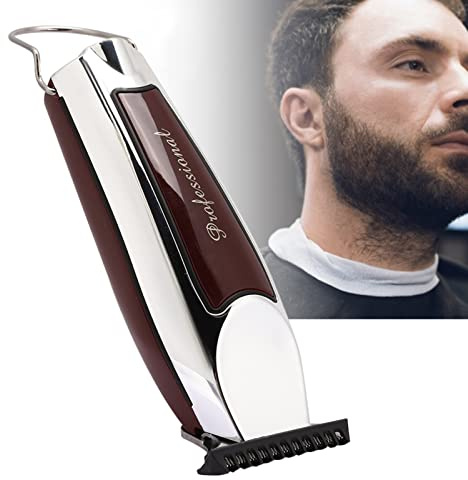 Sonew Professioneller Haarschneider, über USB Wiederaufladbar, Elektrischer Haarschneider mit Keramikklinge für Männer, Frauen, Heimfriseur, Silber (USB-Spezifikationen)