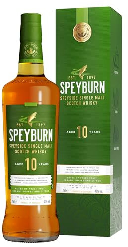 SPEYBURN 10 YEARS I Speyside Single Malt Scotch Whisky I Award Winner I 700 ml I 40 % Vol.