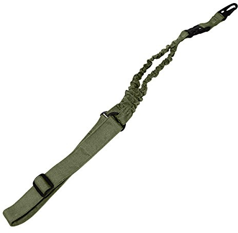 MFH SINGLE POINT BUNGEE SLING ONE POINT SLING OD GREEN