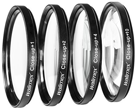 Walimex 17857 Close up Makrolinsen-Set 58 mm inkl. 0.0125 Dioptrien