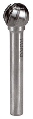 Ruko 116041A - Fresas metal duro para aluminio forma D - KUD esférica (6 x 59 mm)