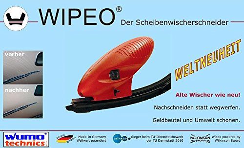 WIPEO Scheibenwischer Schneider - Nachschneider - Weltneuheit -