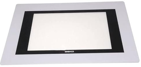 VITRE EXTERIEURE PORTE BLANCHE pour FOUR BEKO - 300150434