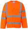 Portwest Warnschutzweste mit Reflexstreifen über Bauch und Schulter, Größe: L/XL, Farbe: Orange, C473ORRL/XL
