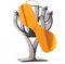 VODA New designed 2 Blades Heat Powered Stove Fan for Wood/Log Burner/Fireplace - Eco Friendly(Gold)
