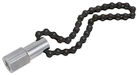 *Clear* Sealey AK641 Oil Fliter Remover Chain Wrench - Upto 135mm Dia - 1/2 or 20mm Dr