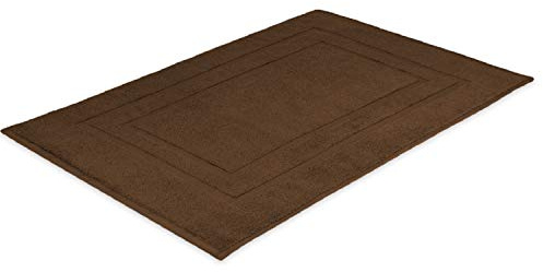 Frottier Handtücher Badvorleger 50 x 80 cm Schokobraun 700 g