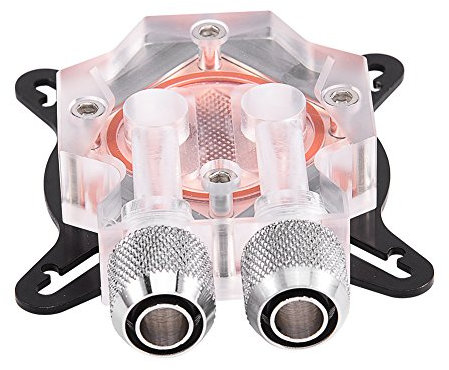 Richer-R Computer GPU Water Block, PC GPU Wasserkühlblock Kühlwasser Block,Grafikkarte Wasserkühler Kühlblock mit Kupfer Basis Kit für Computer-GPU
