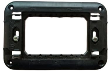 legrand 72843 vela supporto 3 posti per scatola rettangolare 503E