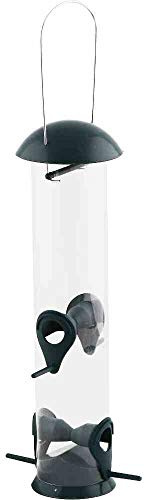Siena Garden Futtersäule Kunststoff für Mischfutter grün 38cm