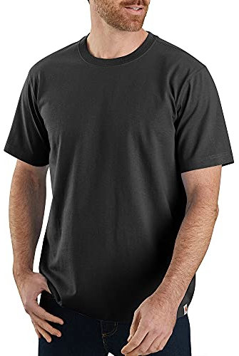 Carhartt, T-shirt a manica corta, Relaxed Fit Uomo, Nero, M