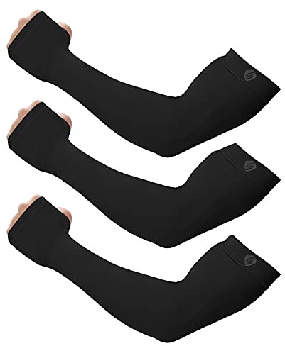 SHINYMOD UV Sun Protection Arm Sleeves for Men Women Gaming Cooling Compression Tattoo Cover Up Sleeve to Cover Arms for Cycling Golf Running