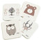 Trendcool Posavasos Originales. Juego 4 Posavasos para Tazas Originales. Accesorios Cocina 10x10 cm. (Animales)