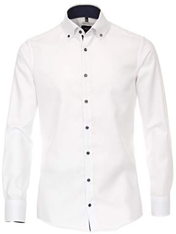 Venti Chemise business Uni Modern Fit, Blanc., 41