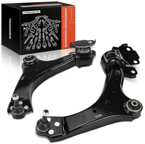 Frankberg 2x Querlenker Vorderachse Links Rechts Kompatibel mit Galaxy S-Max WA6 2006-2015 Mondeo IV BA7 2007-2015 S60 II 134 2010-2015 V60 155 157 2010-2015