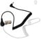 UAYESOK Ohrhörer Schallschlauch Funkgerät 3,5mm, 1 Pin Höre Nur zu In-Ear Kopfhörer Headset Hörschlauch Polizei für Security Motorola Kenwood Vertex Yaesu Funk Lautsprecher Mikrofon
