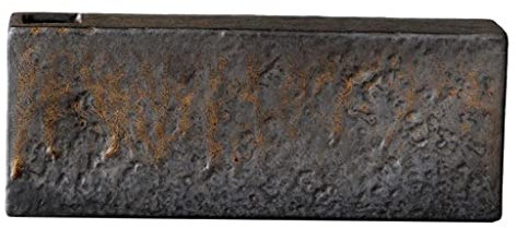 Fenteer Japanischer Stil Ikebana Keramik Vase Dekor Blumentopf für Esszimmer Restaurant Schule Indoor e Outdoor Garten, 17,5x3,5x6,5cm