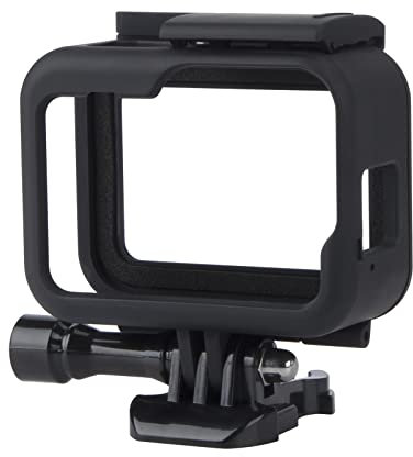 QIMEI-SHOP Custodia Protettiva Compatibile con GoPro Hero 9/10/11/12 Black Action Cameras Telaio Case con Zoccolo Attacco Rapido e Vite
