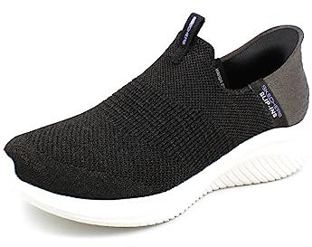 Skechers Ultra Flex 3.0 Smooth Step, Zapatillas Mujer, Negro, 37 EU