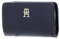 Tommy Hilfiger Porte-Monnaie Femme TH Timeless Med Bi Fold Grand Modèle, Bleu (Space Blue), Taille Unique