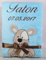 BotoBaby® - Babydecke mit Namen und Geburtsdatum - Geschenk Taufe Geburt ★ (Blau - Hund)