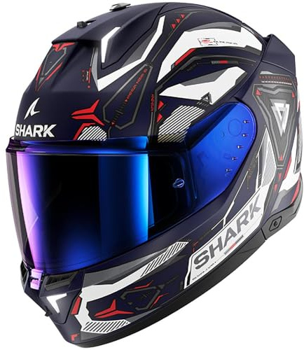 SHARK, Integralhelme Motorrad SKWAL i3 LINIK BWR, S