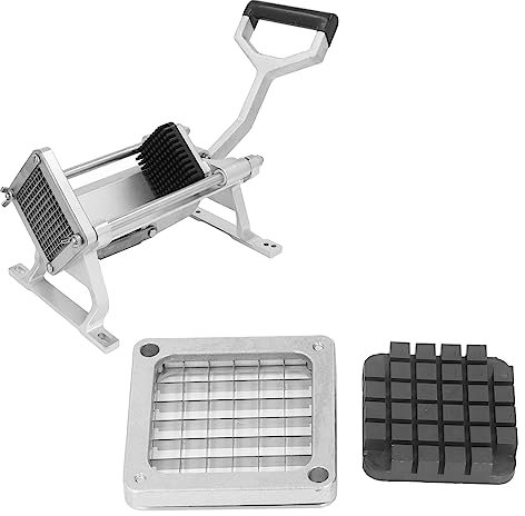 Cuchilla de Repuesto para Cortador de Patatas Fritas, Cuchilla Picadora Manual de Repuesto de Acero Inoxidable para Máquina Cortadora de Frutas, Cortadora de Zanahoria y Cebolla