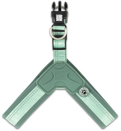 Max & Molly Q-Fit Hundegeschirr Mittelgrosse Hunde mit Gotcha! Smart ID Sicherheitsanhänger, Matrix 2.0 Jade/M, Geschirr Hund Gepolstert & Reflektierend - Komfort für deinen treuen Begleiter