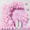 Visun Pastell Rosa Luftballons, 130 Stück Macaron Pink Ballon Girlanden Bogen Set, 5/9/10/12/18 Zoll Baby Rosa Ballon Für Frauen Mädchen Geburtstag Hochzeit Geburtstag Babyparty Jahrestag Braut Deko