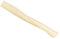 CoCud Axe Handle Replacement, 38cm/15 Toon Wood Flat Comfort Grip Wooden - (Applications: for Hatchet Hammer Oval Eye)