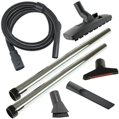 Spares2go Extension Rod Hose Tool Kit for Titan TTB774VAC 16L TTB775VAC 20L TTB776VAC 30L TTB777VAC 40L Vacuum Cleaner