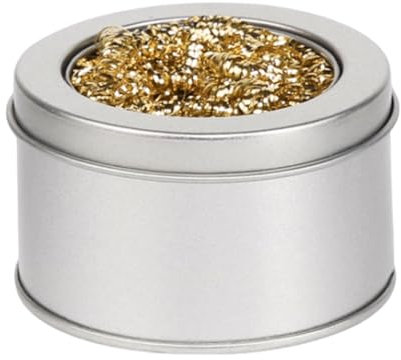 Pulizia della punta del saldatore - Detergente per punta di spugna di saldatore, kit di pulizia del saldatore, pulitore del saldatore, pulitore della punta del saldatore in ottone - palla