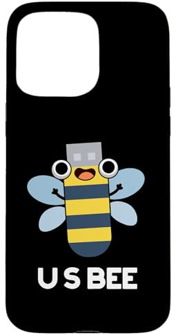 Coque pour iPhone 15 Pro Max Gadget amusant US Bee
