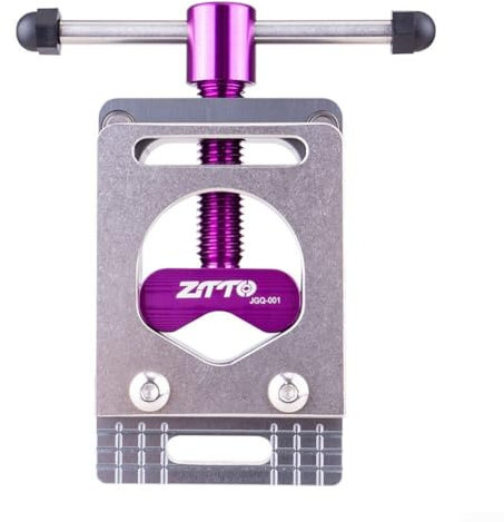 Strumento efficiente per bicicletta, guida forcella in fibra di carbonio, lame da taglio per reggisella (viola)