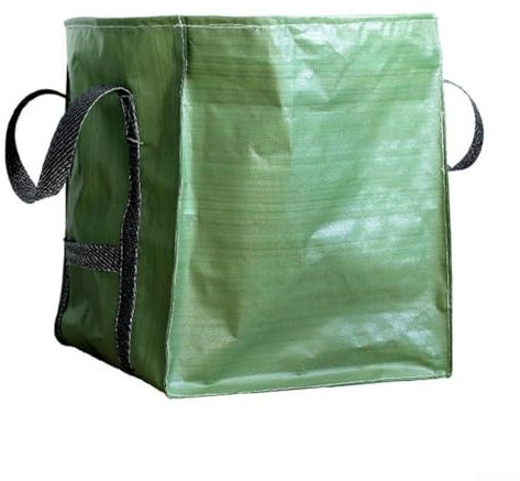 ZiStarlilife Sacs de jardin robustes en polypropylène avec grande ouverture pour les feuilles, le sol, le bois, le chantier de construction, le jardinage (68 × 68 × 70 cm)