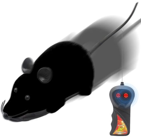 Generisch Fernbedienung Katzen Spielzeug, Schwarm Fernsteuerung Mäuse, Interaktives Haustierzubehör Für Training Reise Zuhause