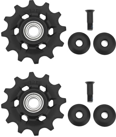 SG Store 2 Stück Fahrrad Schaltwerk Riemenscheibe 11 Gänge 12T Jockey Rad Kompatibel mit SRAM XX1/XO1/GX