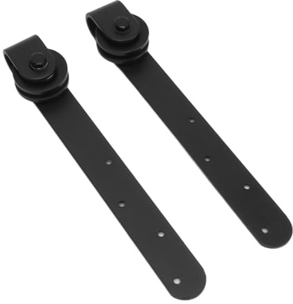 Mini Barn Door Hardware Kit, Cabinet Mini Sliding Barn Door Hardware Track Kit Easy Install Slide Smoothly Quietly for Cabinets Wardrobe TV Stand