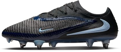 Nike Phantom 6 Low Elite Fußballschuh Für Weichen Rasen, Black/Black, HV8988-003, 42 EU (8.5 US)
