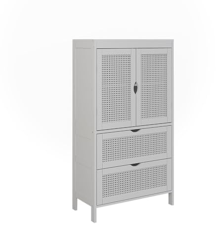 Vicco Midischrank Liora, Weiß, 60 x 110 cm
