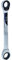 KS Tools KS 5034506 Tools 503.4506 GEARplus Doppel-Ratschenringschlüssel, 16x18mm