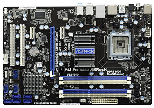 ASRock P43 Pro/USB3 Placa Base Socket 775 P43 ATX DDR3 Memoria