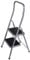 TB Davies 2 Tread Folding Steel Step Stool, High Handrail, Top Tread Height 480mm, Ideal for Home/Office Jobs, EN14183